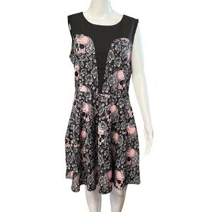 Jin & Yi NWOT - Womens Skull Dress SZ MD/LG